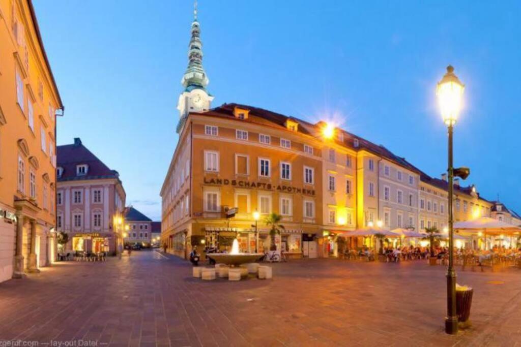 Moderne Innenstadtwohnung Klagenfurt 克拉根福 外观 照片